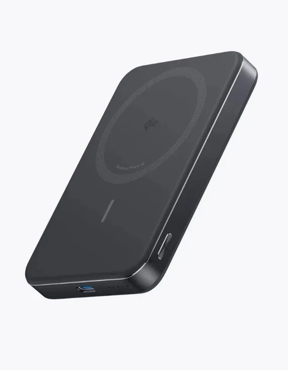 Внешний аккумулятор Anker MagGo Power Bank 5000 mAh A1664 черный
