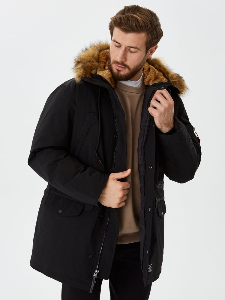 Парка Alpha Industries N-3B Alpine Parka GEN II Black Парка Alpha Industries N-3B Alpine Parka GEN II Black