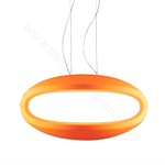 Pendant design lamp  O-Space by Foscarini (Orange)