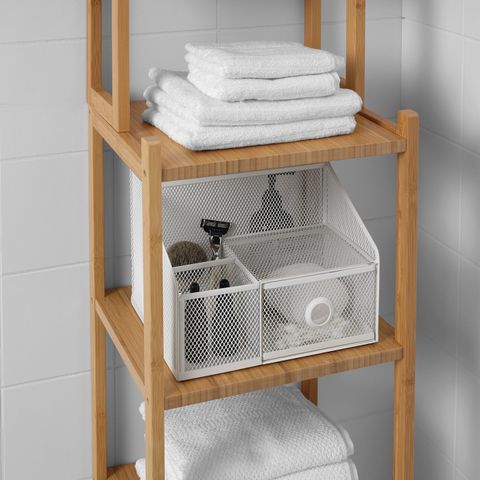Органайзер IKEA DRONJONS (ДРЁНЙОНС), Белый, 25х20 см