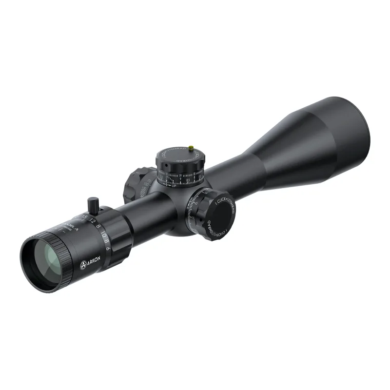 Оптический прицел ARKON Model A 6-36х56 - вид сзади в три четверти со стороны окуляра