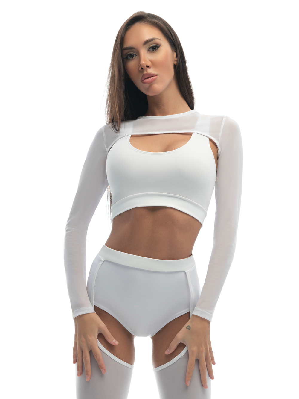 Sport Shadow bolero, White