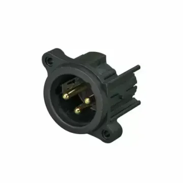 Neutrik NC3MAHR панельный разъем XLR female, горизонт. установка на ПП