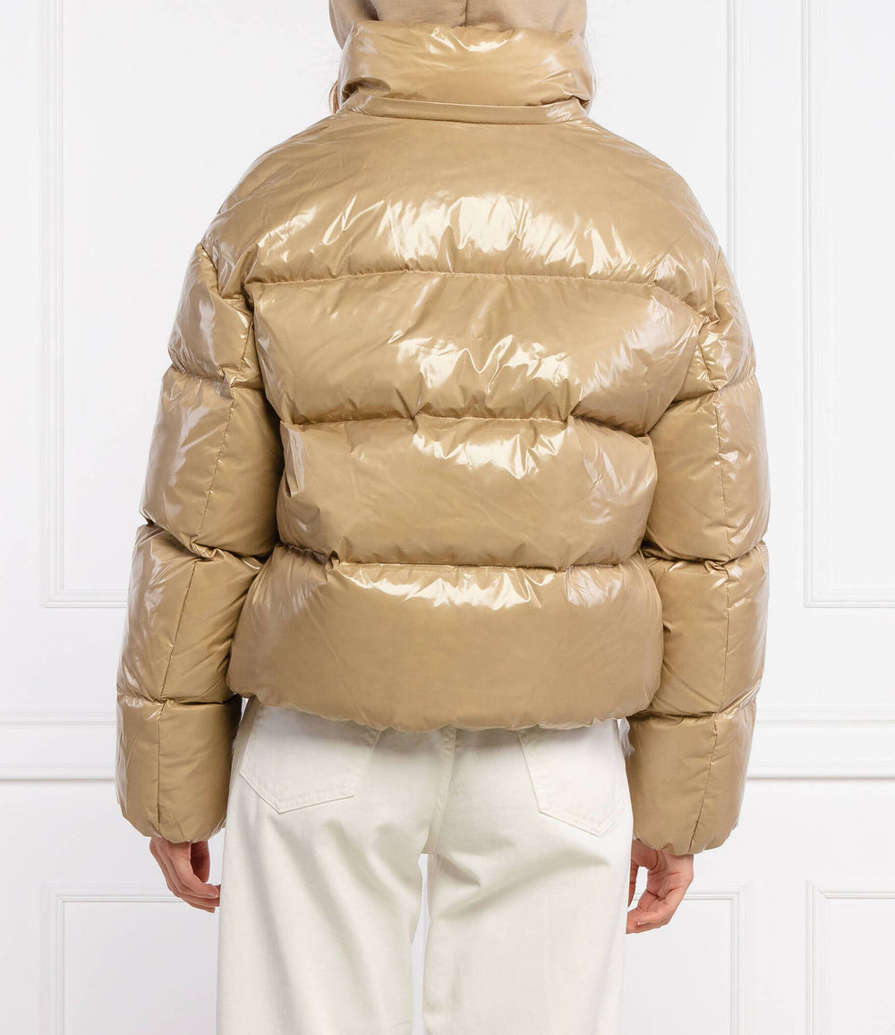 пуховая куртка glossy down Tommy Hilfiger - бежевый(WW0WW32803)
