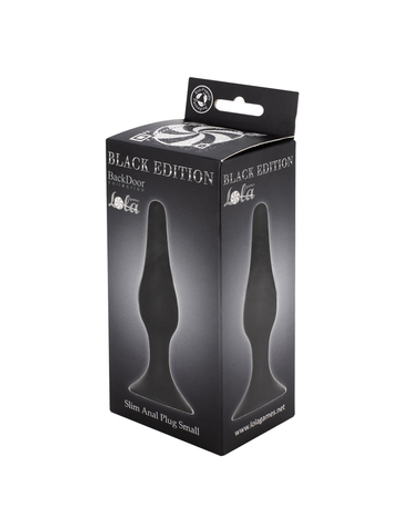 Анальная пробка Slim Anal Plug Small Black 4207-01Lola