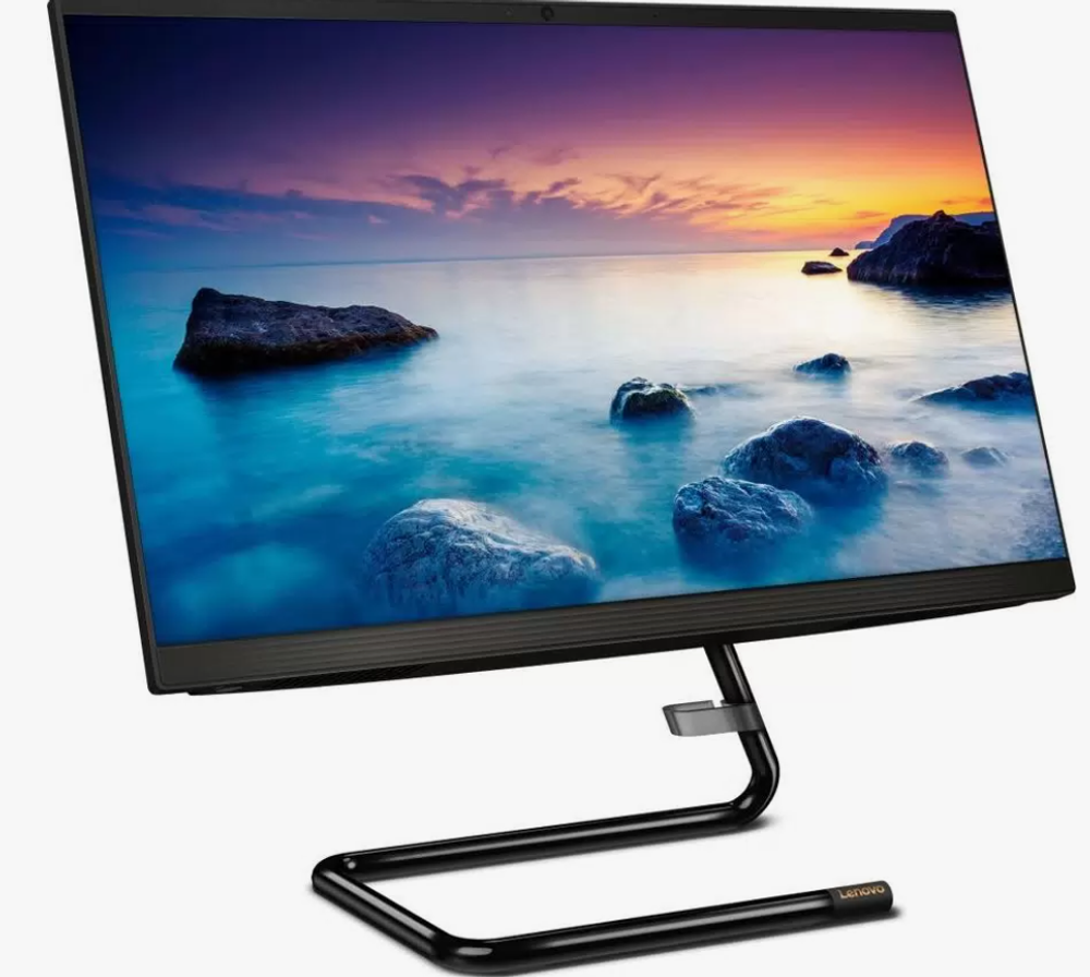 21.5" Моноблок Lenovo Ideacentre A340-22IGM (1920x1080, Intel Celeron J4005, RAM 4ГБ, SSD 128ГБ, Intel UHD Graphics 600, Win 10 Home)