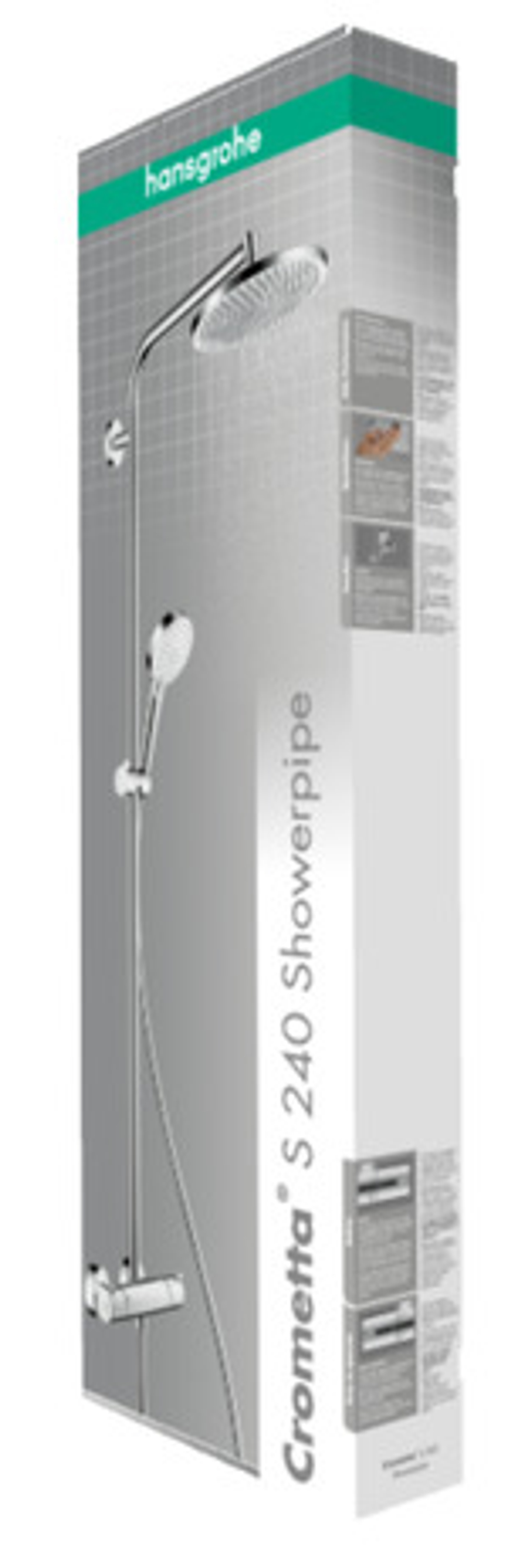 Душевая система Hansgrohe Crometta S 240 1jet с ом 27267000