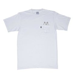 Футболка Ripndip SP24 Lord Nermal S/S Pocket Tee White