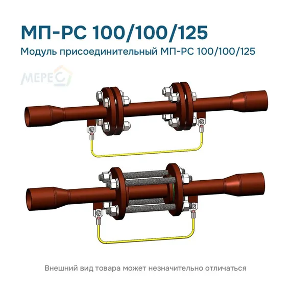 Модуль присоединительный МП-РС 100/100/125