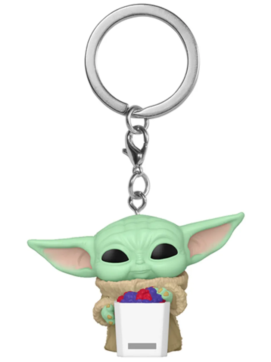Брелок Funko POP! Star Wars The Mandalorian and Grogu: Grogu with Snack
