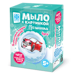 Мыло с картинкой "Машинки. Купер красный" (Фантазер)
