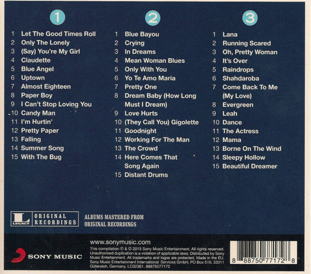 Roy Orbison / The Real... Roy Orbison (The Ultimate Collection) (3CD)