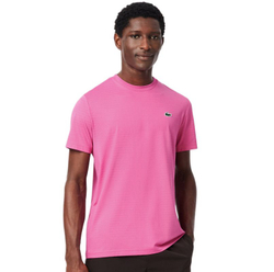 Теннисная футболка Lacoste Ultra Dry Stretch - pink