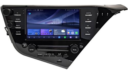 Магнитола для Toyota Camry 70 2017-2020 (c JBL и климатом на ШГУ) - Kuberg QLed+2K, Android 14, TS105, Быстрейшая, CarPlay, SIM-слот