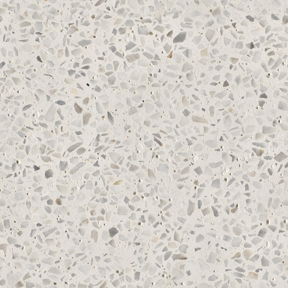 Столик кофейный бетонный Scab Design Brezza, лен, белый