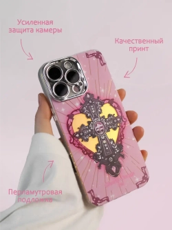 Чехол на iPhone 16 Pro крест