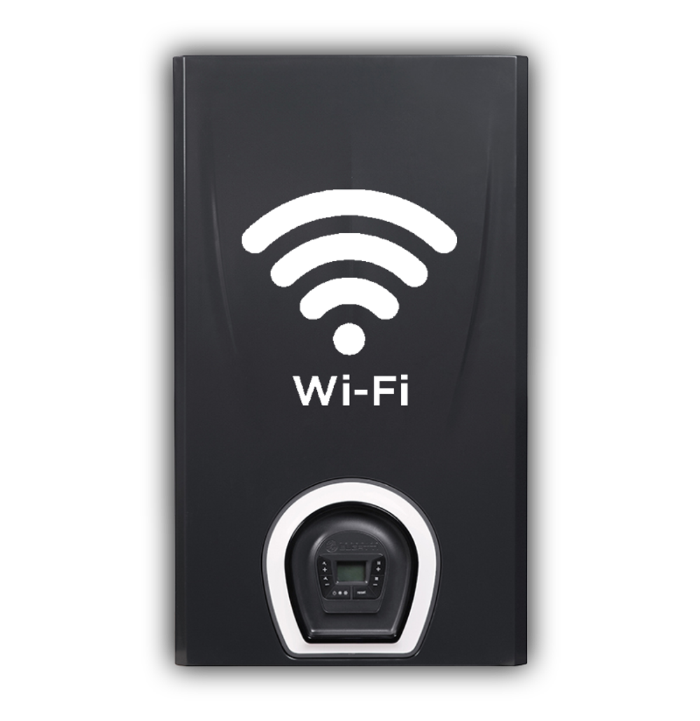 Котел газовый Federica Bugatti 24В Varme одноконтурный черный с wi-fi
