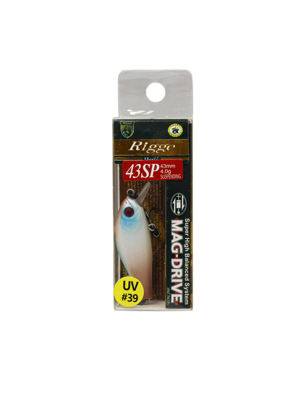 Воблер Минноу Rigge 43SP 43 мм 4 г цвет 39 Matt Azure