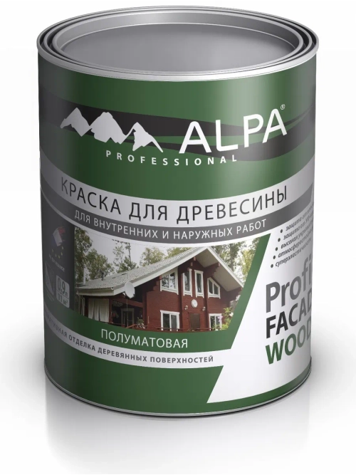 Краска ALPA Profi FACADE WOOD база А