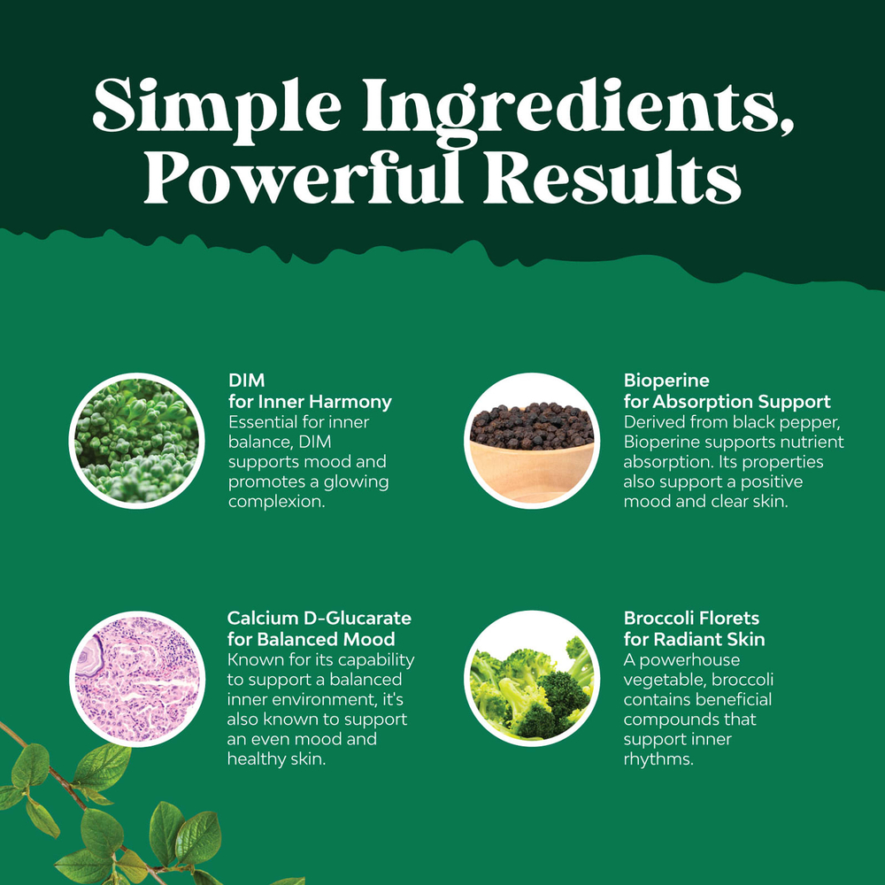 Nature's Craft, DIM, комплекс с BioPerine, 60 капсул