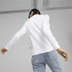 Толстовка женская PUMA ESS+ Metallic Logo Crew TR