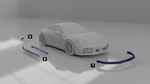 Оригинальный обвес TECHART Aerokit на Porsche 911 992.2 2026+ Порше Техарт тюнинг