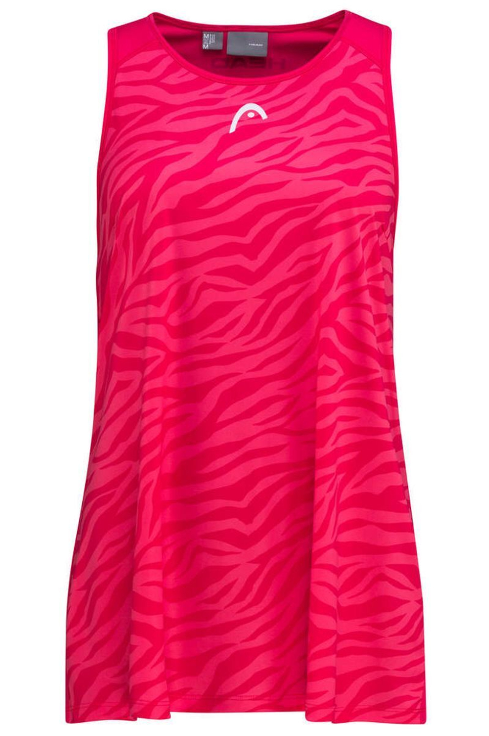 Женский топ теннисный Head Agility Tank Top W - magenta/print vision