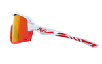 Спортивные очки 720armour Flash / Matte Ferrari Red / Glossy White Temple / HC Red Black / Cylinder Lens