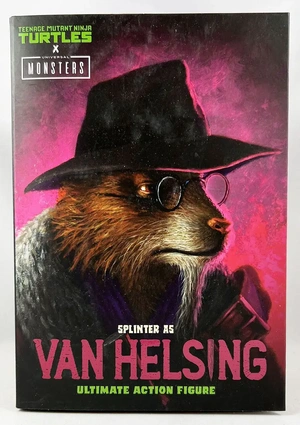 Фигурка NECA - Ultimate TMNT Universal Monsters - Splinter As Van Helsing