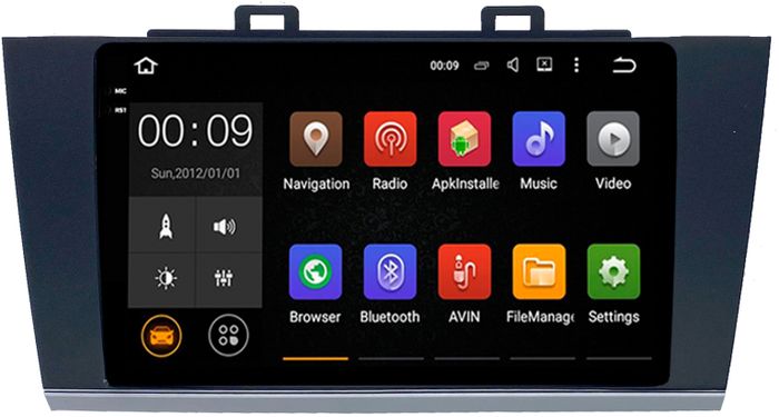 Магнитола для Subaru Outback / Legacy 2014-2019 - AIROC 2K RX-3404 Android 13, Быстрая, QLed+2K, CarPlay, SIM-слот