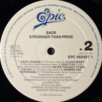 Sade - Stronger Than Pride (Голландия 1988г.)