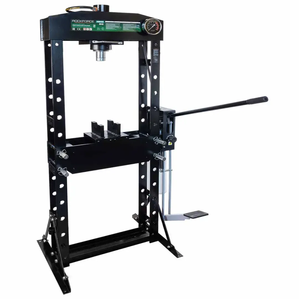 Пресс гидравлический напольный 30т RockFORCE RF-30030