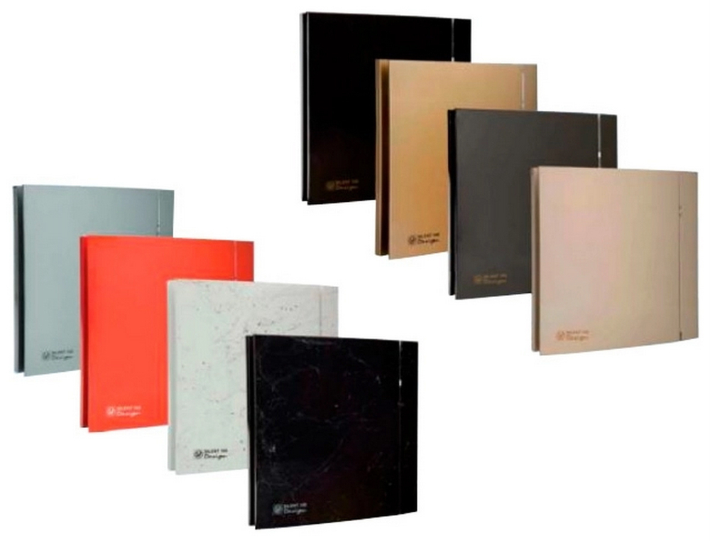 Накладной вентилятор Soler & Palau SILENT 200 CHZ DESIGN-3С RED (датчик влажности)