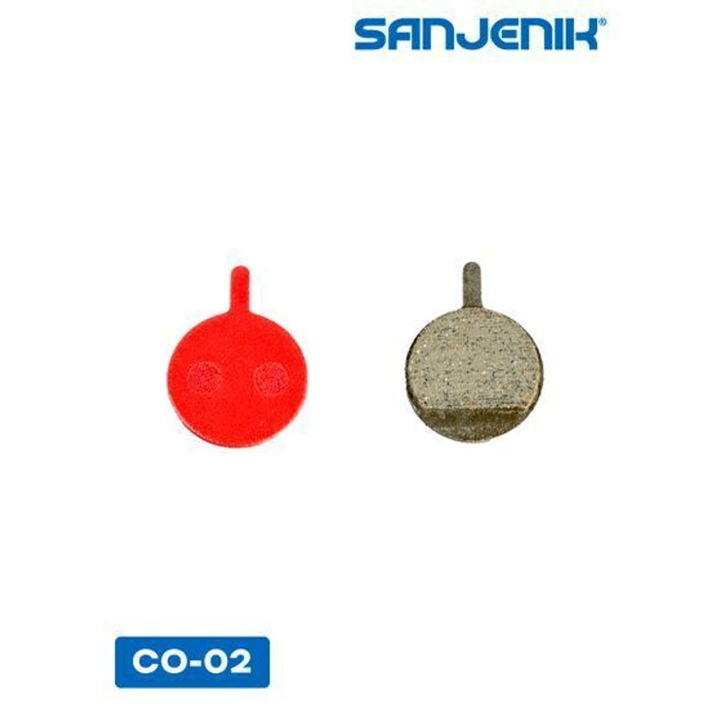 Колодки тормозные медные Sanjenik CO-02 (21мм) Kugoo M4, Pro, Max Speed, HX, HX Pro, G3