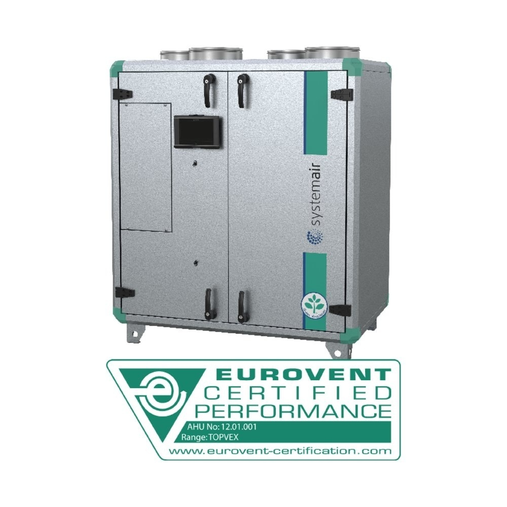 Приточно-вытяжная установка Systemair Topvex TR03EL-L-CAV