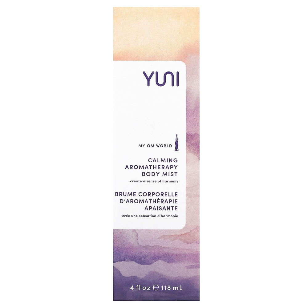 Yuni Beauty, успокаивающий спрей для тела с ароматерапевтическим эффектом, 118 мл (4 жидк. унции)
