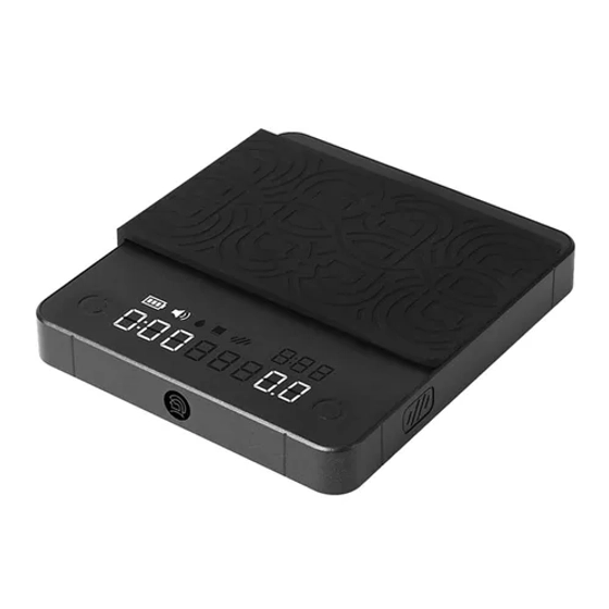 Весы кофейные портативные MINI SCALE (POUR-OVER&ESPRESSO) черные 0,2-2000гр батарея 1800mAH ZeroHero