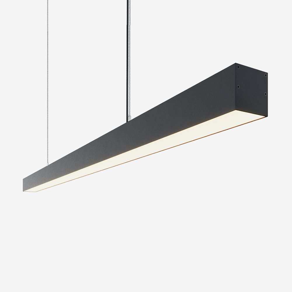 Светильник светодиодный подвесной на тросах, линейный профильный AltoLight LINE-1500 2825