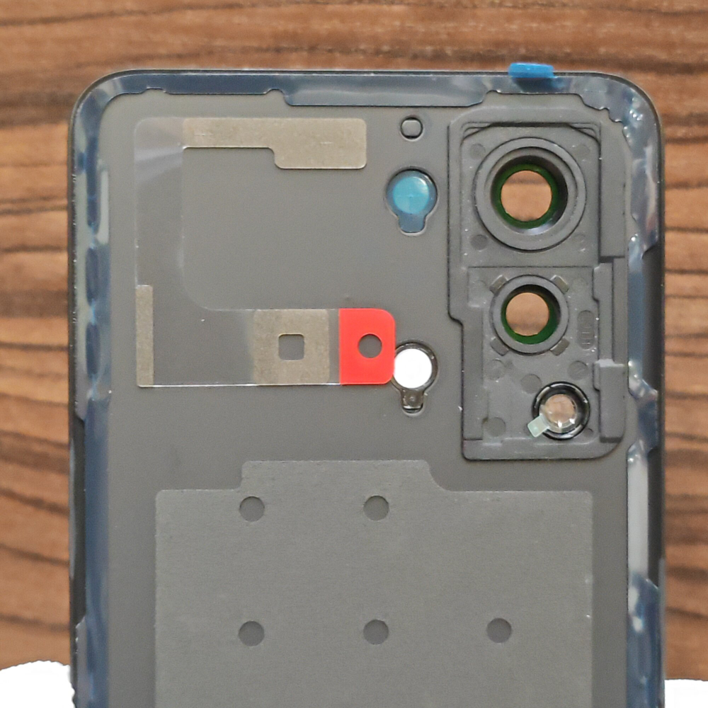 Крышка для OnePlus Nord 2T оригинальная (заднее стекло) цвет: Чёрный