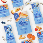 Gerber, Puffs, злаковые подушечки, для малышей от 8 месяцев, голубика, 42 г (1,48 унции)