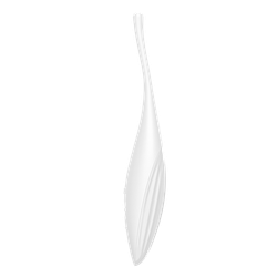 Перезаряжаемый точечный вибромассажер Satisfyer Twirling Joy, белый