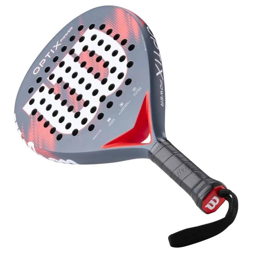 Ракетка для Padel Wilson Optix V2 Power - red