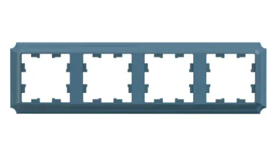 ATLASDESIGN ANTIQUE 4-постовая РАМКА, универсальная, ИЗУМРУД