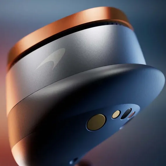 Bowers &amp; Wilkins Pi8 McLaren Edition Galvanic Grey/Papaya Orange