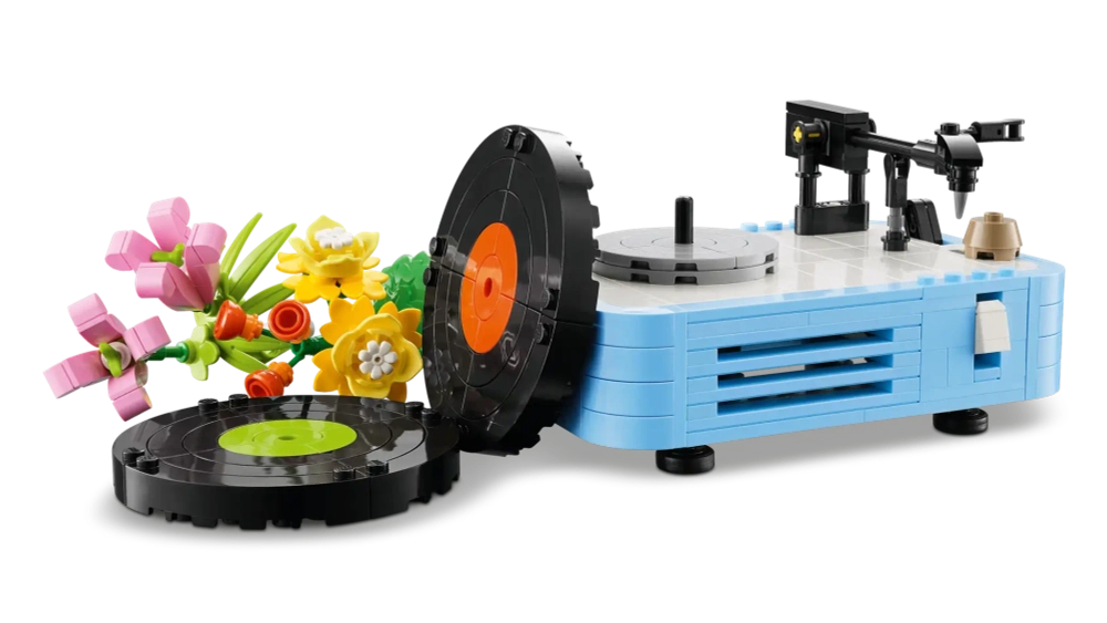 Конструктор LEGO Creator 3in1 31172 Проигрыватель пластинок с цветами