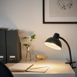 IKEA SKURUP  (ИКЕА СКУРУП)  -  Светильник на клипсе - черный