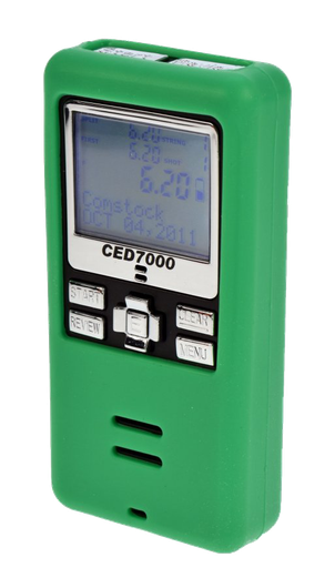 Силиконовый чехол для таймера  CED7000 , зеленый