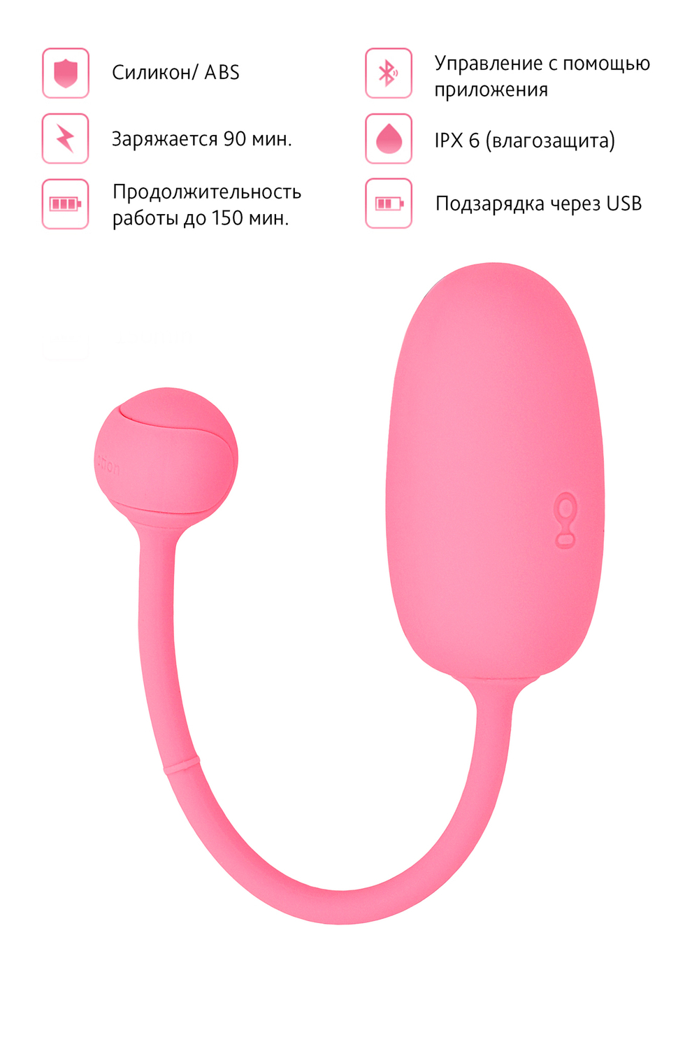 Тренажёр Кегеля Magic Kegel Coach розовый