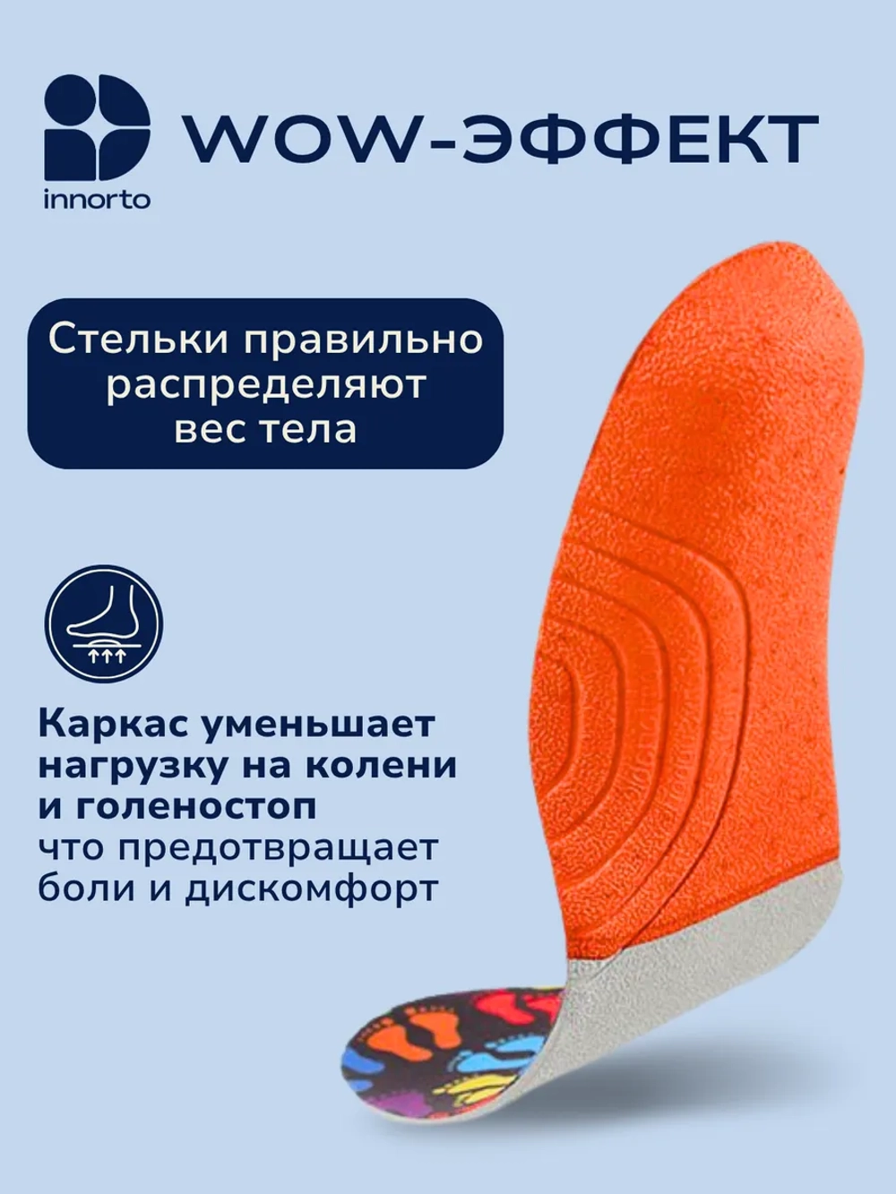 Стельки ортопедические детские