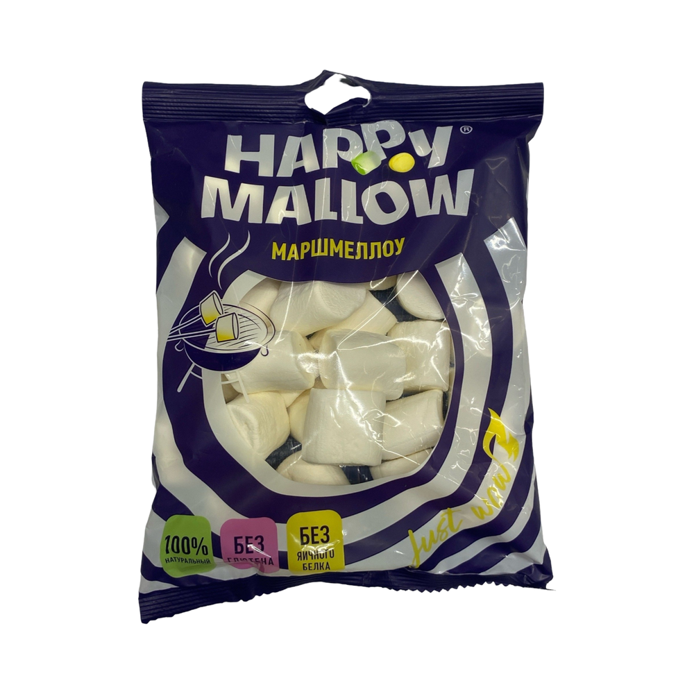 Зефир Happy Mallow воздушный для десертов 135г